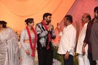 Bellamkonda Sai Sreenivas Kavya Reddy Wedding Reception Photos